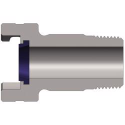 P4M3 Dual-Lock™ P-Series Thor Interchange Male Thread Plug P4M3 Steel Dual-Lock™ P-Series Thor Interchange Male Thread Plug